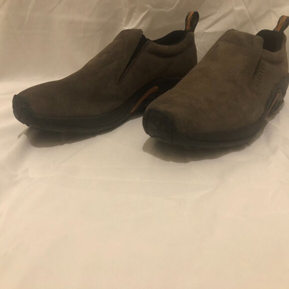 Merrell Jungle Moc Gray Suede Slip on Shoe Gray Size 12 main image 5